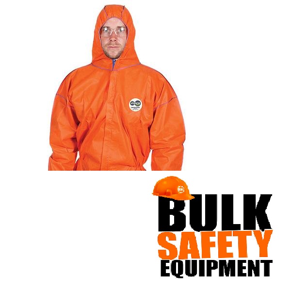 FORCE360 DEFENDER DISPOSABLE ORANGE TYPE 5 & 6 SMS COVERALL CFPR181 ...