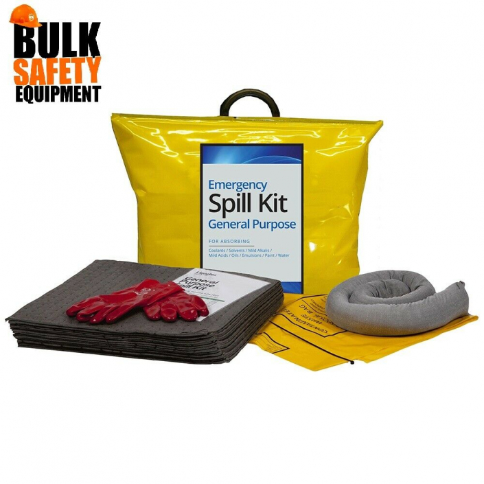 GENERAL PURPOSE SPILL KIT 15 LITRE CARRY BAY STRATEX K241001 1